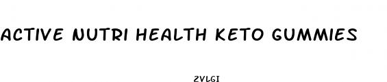 active nutri health keto gummies