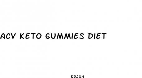 acv keto gummies diet