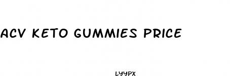 acv keto gummies price