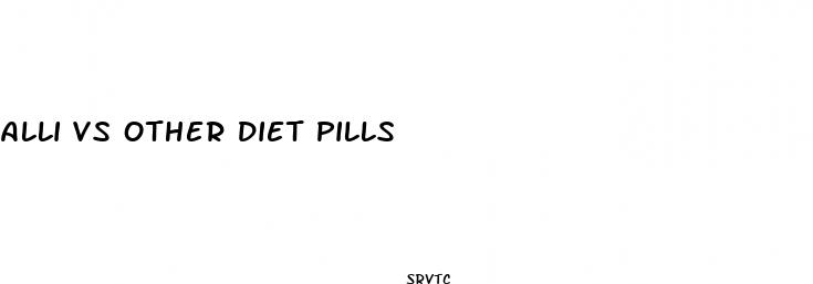 alli vs other diet pills