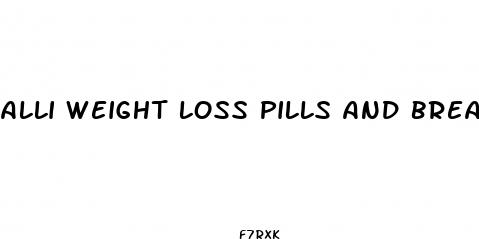 alli weight loss pills and breastfeeding