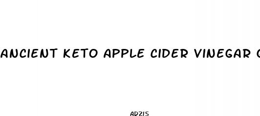 ancient keto apple cider vinegar gummies review