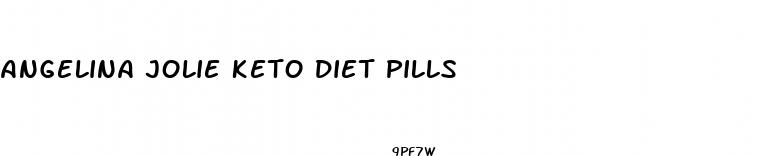 angelina jolie keto diet pills
