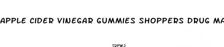 apple cider vinegar gummies shoppers drug mart