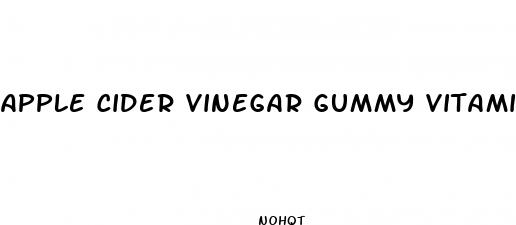 apple cider vinegar gummy vitamins by goli