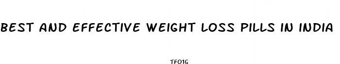 best and effective weight loss pills in india