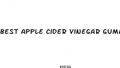 best apple cider vinegar gummies 2024