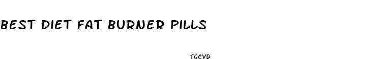 best diet fat burner pills