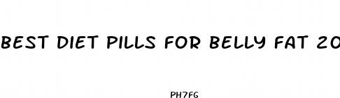best diet pills for belly fat 2024