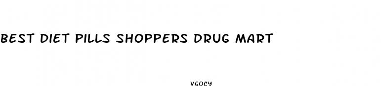 best diet pills shoppers drug mart