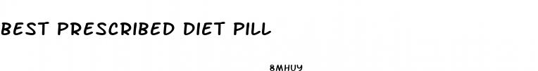 best prescribed diet pill