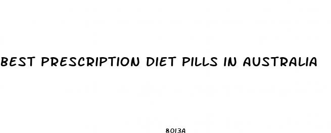 best prescription diet pills in australia