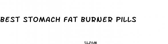 best stomach fat burner pills
