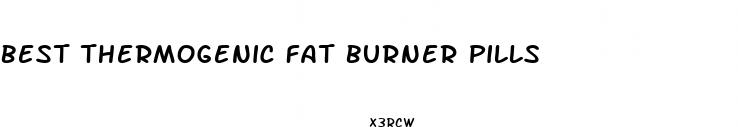 best thermogenic fat burner pills