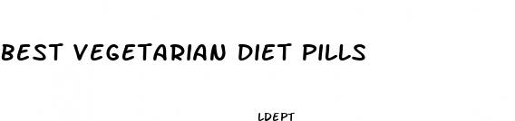 best vegetarian diet pills