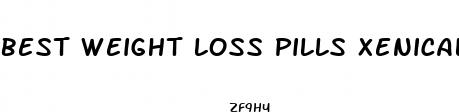 best weight loss pills xenical