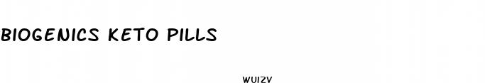 biogenics keto pills