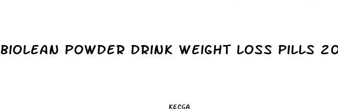 biolean powder drink weight loss pills 2024