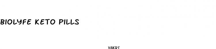 biolyfe keto pills
