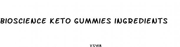 bioscience keto gummies ingredients