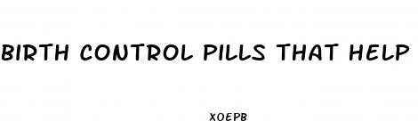 birth control pills that help lose weight