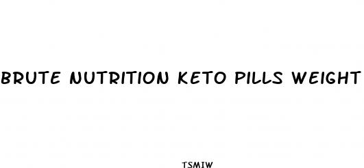 brute nutrition keto pills weight loss supplements 60 capsules