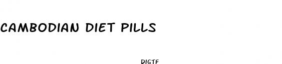 cambodian diet pills