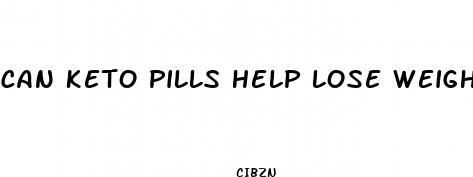 can keto pills help lose weight