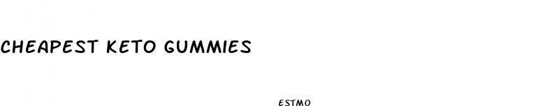 cheapest keto gummies