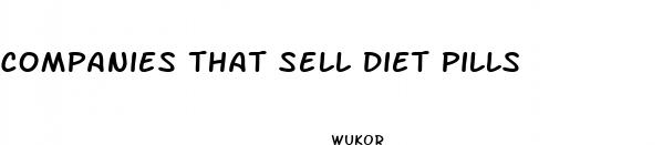companies that sell diet pills