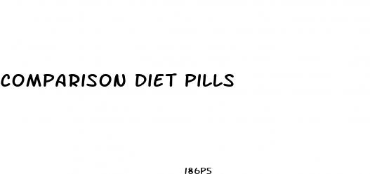 comparison diet pills