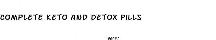 complete keto and detox pills