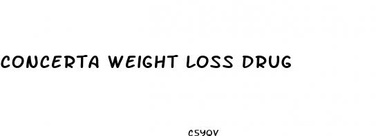 concerta weight loss drug