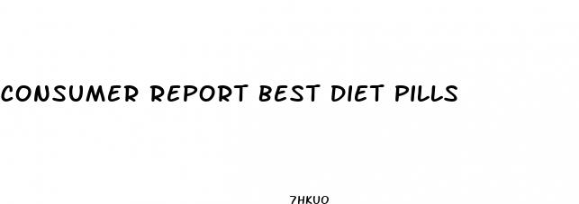consumer report best diet pills