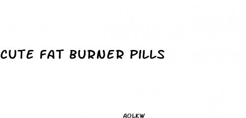 cute fat burner pills
