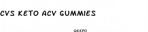 cvs keto acv gummies