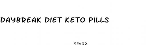 daybreak diet keto pills
