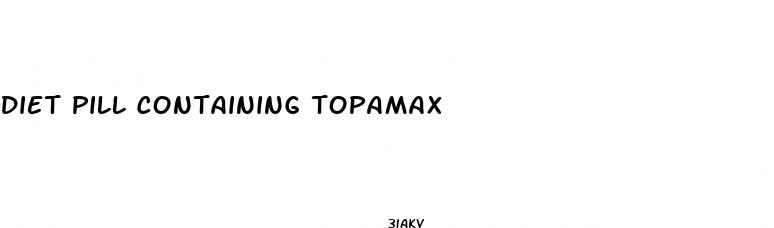 diet pill containing topamax