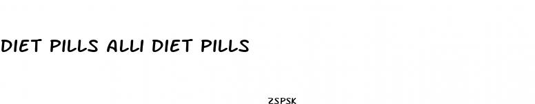 diet pills alli diet pills