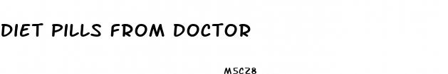 diet pills from doctor