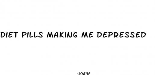 diet pills making me depressed