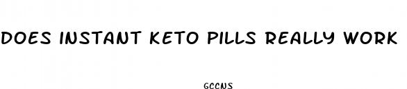 does instant keto pills really work
