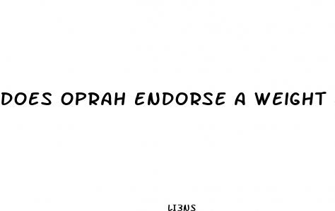 does oprah endorse a weight loss gummy
