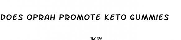 does oprah promote keto gummies