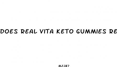 does real vita keto gummies really work