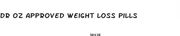 dr oz approved weight loss pills