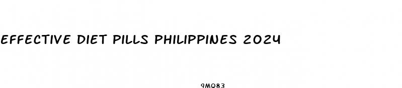 effective diet pills philippines 2024