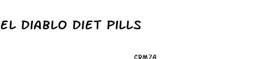 el diablo diet pills