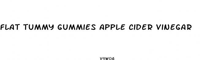 flat tummy gummies apple cider vinegar