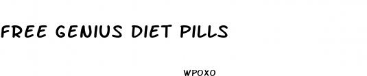free genius diet pills